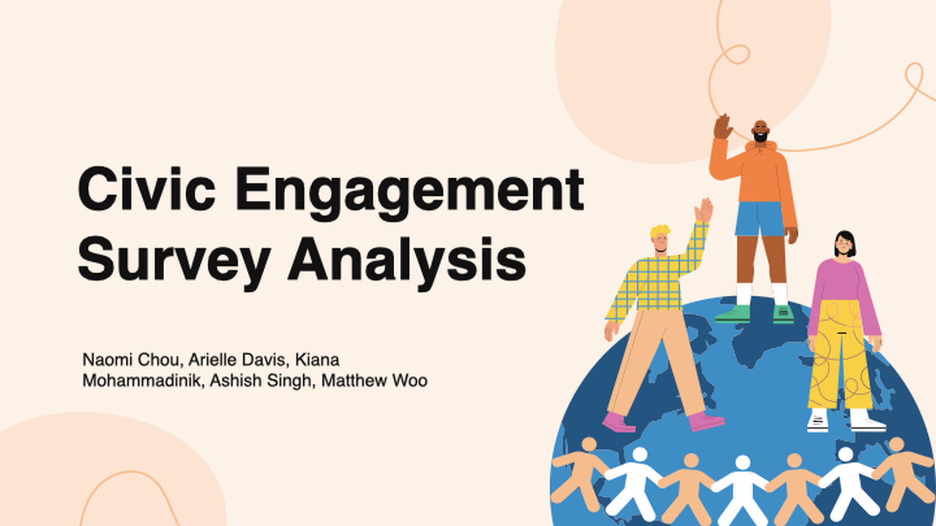 Civic Engagement Programming Survey slide 1